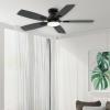 imageSUNMORY 52quot Ceiling Fans with Lights Smart Ceiling Fan with APP and Remote Control Reversible DC Motor Noiseless Stepless Dimmable Modern Ceiling Fan for IndoorOutdoor Use WhiteBlack2