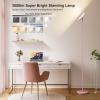 imageSUNMORY Floor Lamps for Living Room 32W3000LM Super Bright LED Floor Lamp with Remote Control 69quot Tall Standing Lamp with Stepless Dimmable Modern Torchiere Corner Lamp for Bedroom Office WhiteSoft Pink