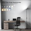 imageSUNMORY Floor Lamps for Living Room 32W3000LM Super Bright LED Floor Lamp with Remote Control 69quot Tall Standing Lamp with Stepless Dimmable Modern Torchiere Corner Lamp for Bedroom Office WhiteBlack