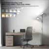 imageSUNMORY Floor Lamps for Living Room 32W3000LM Super Bright LED Floor Lamp with Remote Control 69quot Tall Standing Lamp with Stepless Dimmable Modern Torchiere Corner Lamp for Bedroom Office WhiteBlack with Sublamp