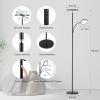 imageSUNMORY Floor Lamps for Living Room 32W3000LM Super Bright LED Floor Lamp with Remote Control 69quot Tall Standing Lamp with Stepless Dimmable Modern Torchiere Corner Lamp for Bedroom Office WhiteBlack with Sublamp