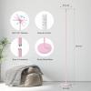 imageSUNMORY Floor Lamps for Living Room 32W3000LM Super Bright LED Floor Lamp with Remote Control 69quot Tall Standing Lamp with Stepless Dimmable Modern Torchiere Corner Lamp for Bedroom Office WhiteSoft Pink