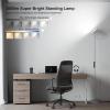 imageSUNMORY Floor Lamps for Living Room 32W3000LM Super Bright LED Floor Lamp with Remote Control 69quot Tall Standing Lamp with Stepless Dimmable Modern Torchiere Corner Lamp for Bedroom Office WhiteGray