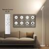 imageSUNMORY Floor Lamps for Living Room 32W3000LM Super Bright LED Floor Lamp with Remote Control 69quot Tall Standing Lamp with Stepless Dimmable Modern Torchiere Corner Lamp for Bedroom Office WhiteWhite