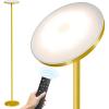 imageSUNMORY Floor Lamps for Living Room 32W3000LM Super Bright LED Floor Lamp with Remote Control 69quot Tall Standing Lamp with Stepless Dimmable Modern Torchiere Corner Lamp for Bedroom Office WhiteGold