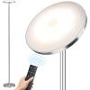 imageSUNMORY Floor Lamps for Living Room 32W3000LM Super Bright LED Floor Lamp with Remote Control 69quot Tall Standing Lamp with Stepless Dimmable Modern Torchiere Corner Lamp for Bedroom Office WhiteNickel