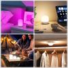 imageSUNMORY Rechargeable Night Light with Magnetic Charging Station Dimmable Table lamp with 12 RGB Colors Small LED Lights for Bedroom Timer ampamp Remote Control Lamps for Night StandsWhite power adapter not inclued