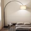 imageSUNMORY 82quot Tall Arc Floor Lamps for Living Room Large Floor lamp with Remote Control Modern Curved Floor lamp Corner Lamp for Dining Room OfficeBlackwith remote control