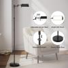 imageSUNMORY Dimmable LED Pharmacy Floor Lamp 16W Bright Reading Floor Lamp with Remote ampamp Touch Control 350Swing Arm Adjustable Task Craft Standing Lamp for Living Room Bedroom Office GoldBlack