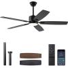 image:imageSUNMORY 42 Ceiling Fans with Lights and RemoteAPP Control Low Profile Ceiling Fan with Light Reversible Quiet 6 Speeds Stepless Dimmable Flush Mount Ceiling fan for Bedroom IndoorOutdoor UseBlack