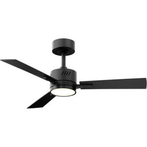 image:imageSUNMORY 42 Ceiling Fans with Lights and RemoteAPP Control Low Profile Ceiling Fan with Light Reversible Quiet 6 Speeds Stepless Dimmable Flush Mount Ceiling fan for Bedroom IndoorOutdoor UseBlack